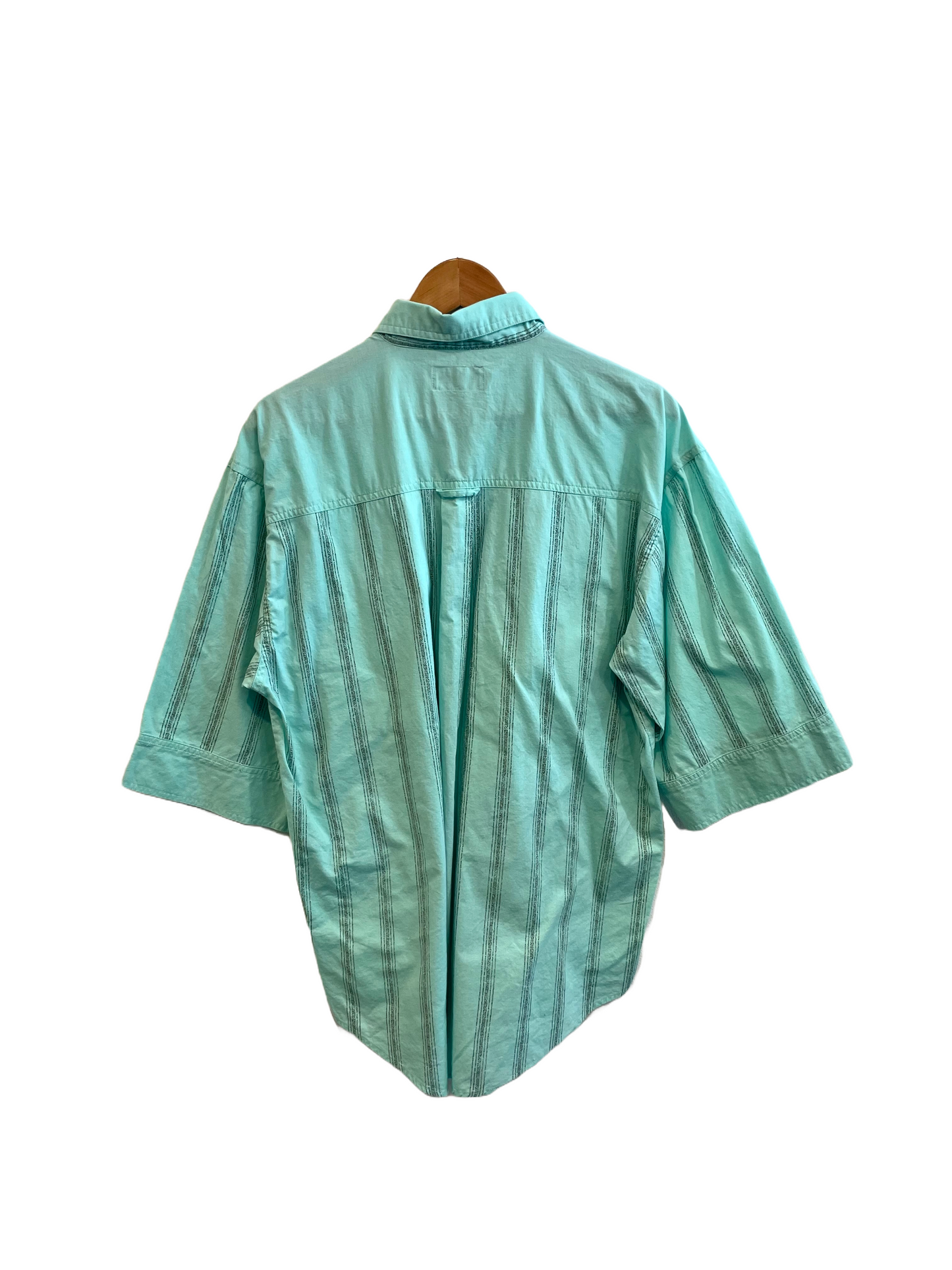 1980s Mint Double Pocket Striped Shirt